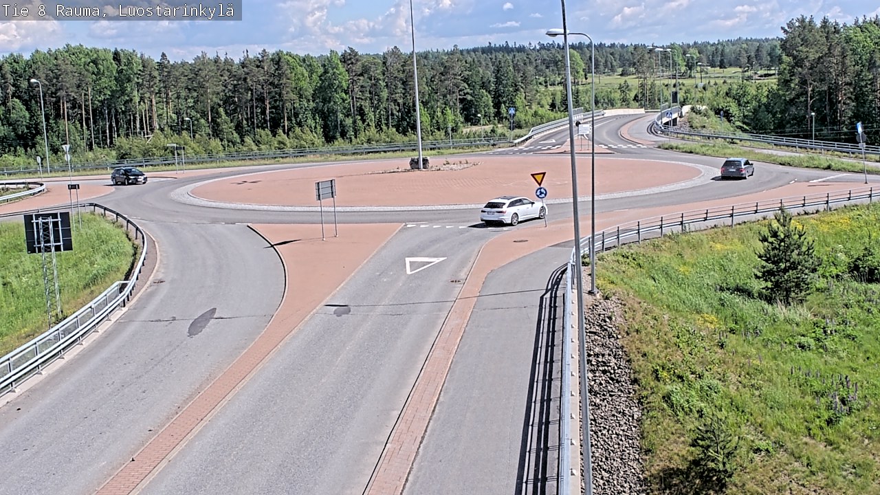 Kelikamerat Kuva Tie 8 Rauma, Luostarinkylä, Rauma, Satakunta