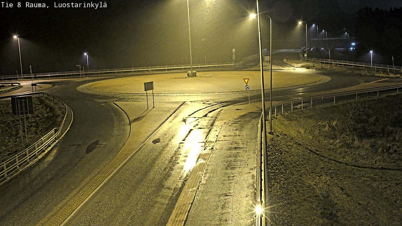Weather Camera Image Road 8 Rauma, Luostarinkylä, Rauma, Satakunta