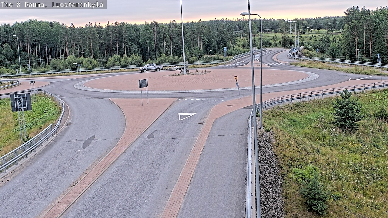 Weather Camera Image Road 8 Rauma, Luostarinkylä, Rauma, Satakunta