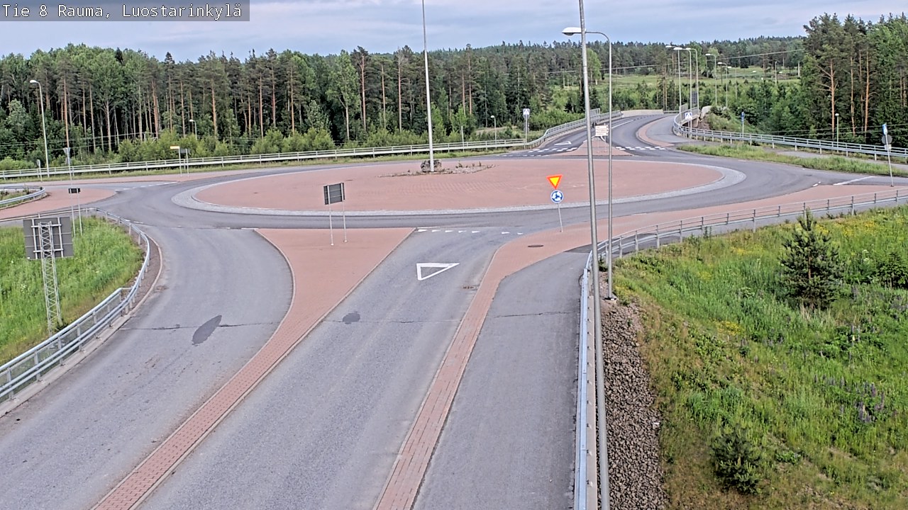 Kelikamerat Kuva Tie 8 Rauma, Luostarinkylä, Rauma, Satakunta