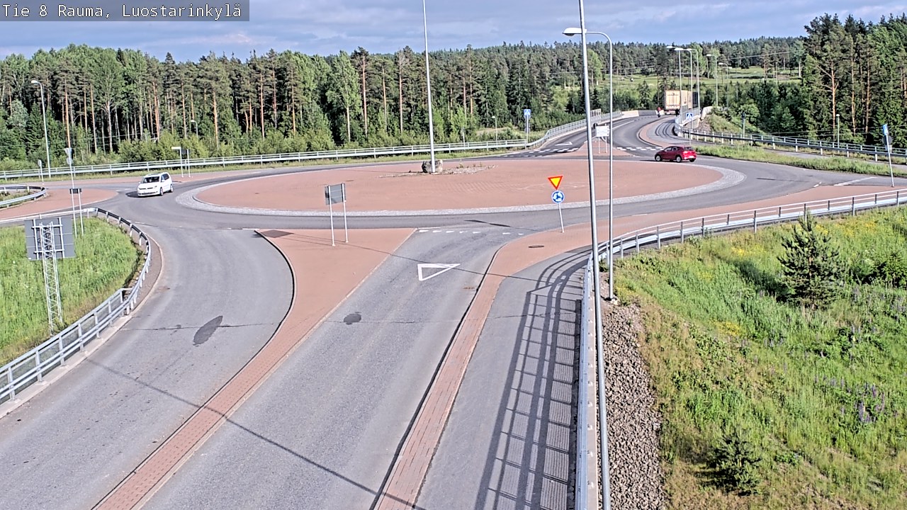 Kelikamerat Kuva Tie 8 Rauma, Luostarinkylä, Rauma, Satakunta