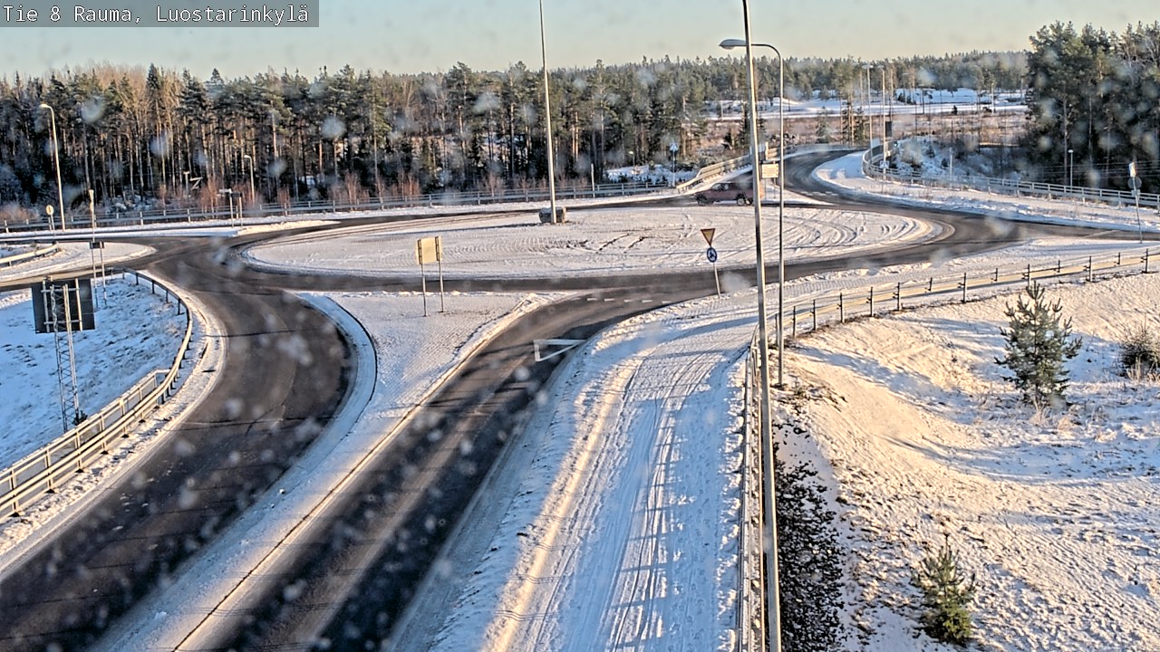 Weather Camera Image Road 8 Rauma, Luostarinkylä, Rauma, Satakunta