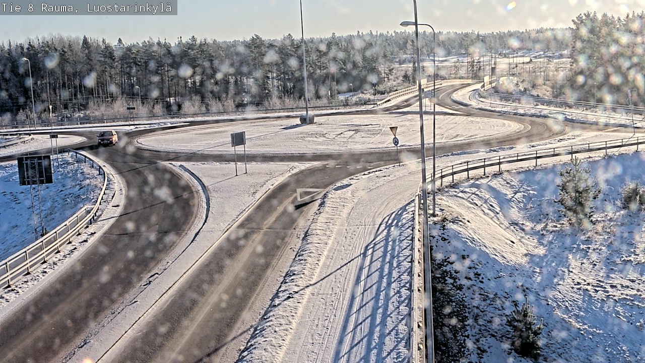 Weather Camera Image Road 8 Rauma, Luostarinkylä, Rauma, Satakunta