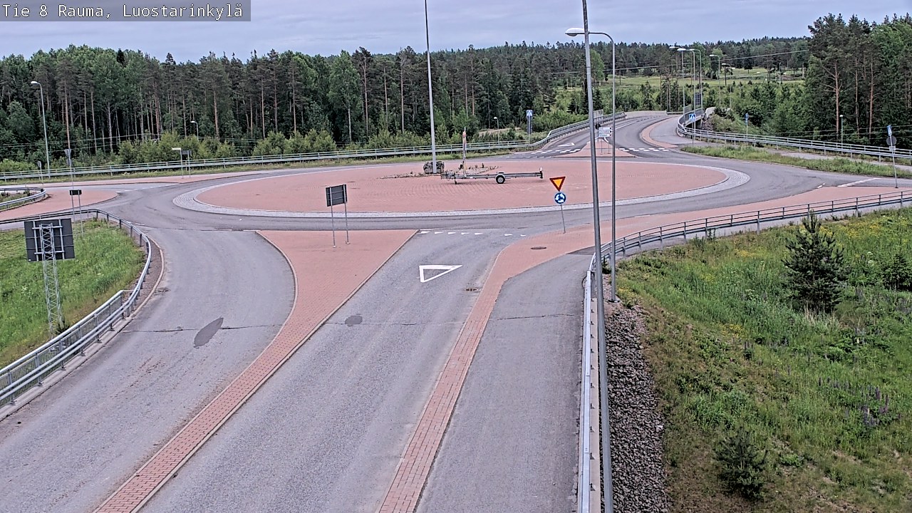 Kelikamerat Kuva Tie 8 Rauma, Luostarinkylä, Rauma, Satakunta