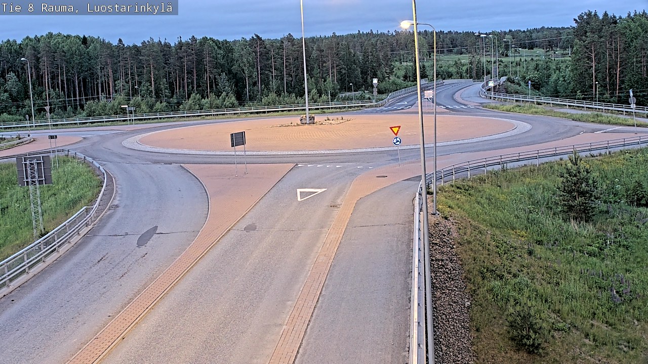 Kelikamerat Kuva Tie 8 Rauma, Luostarinkylä, Rauma, Satakunta