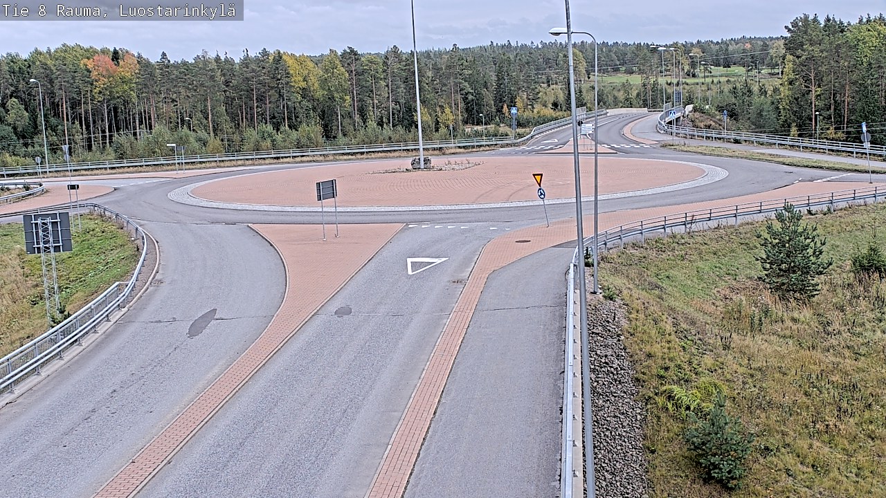 Kelikamerat Kuva Tie 8 Rauma, Luostarinkylä, Rauma, Satakunta