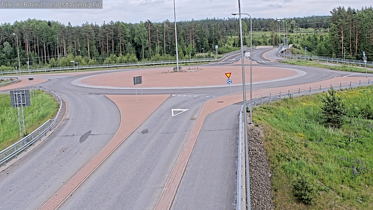 Kelikamerat Kuva Tie 8 Rauma, Luostarinkylä, Rauma, Satakunta