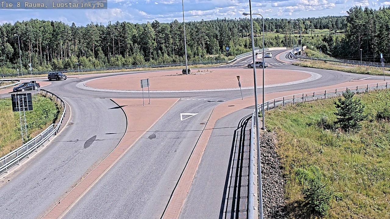 Kelikamerat Kuva Tie 8 Rauma, Luostarinkylä, Rauma, Satakunta
