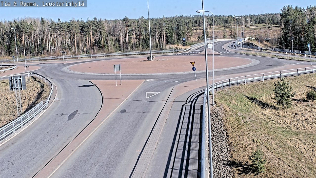 Kelikamerat Kuva Tie 8 Rauma, Luostarinkylä, Rauma, Satakunta