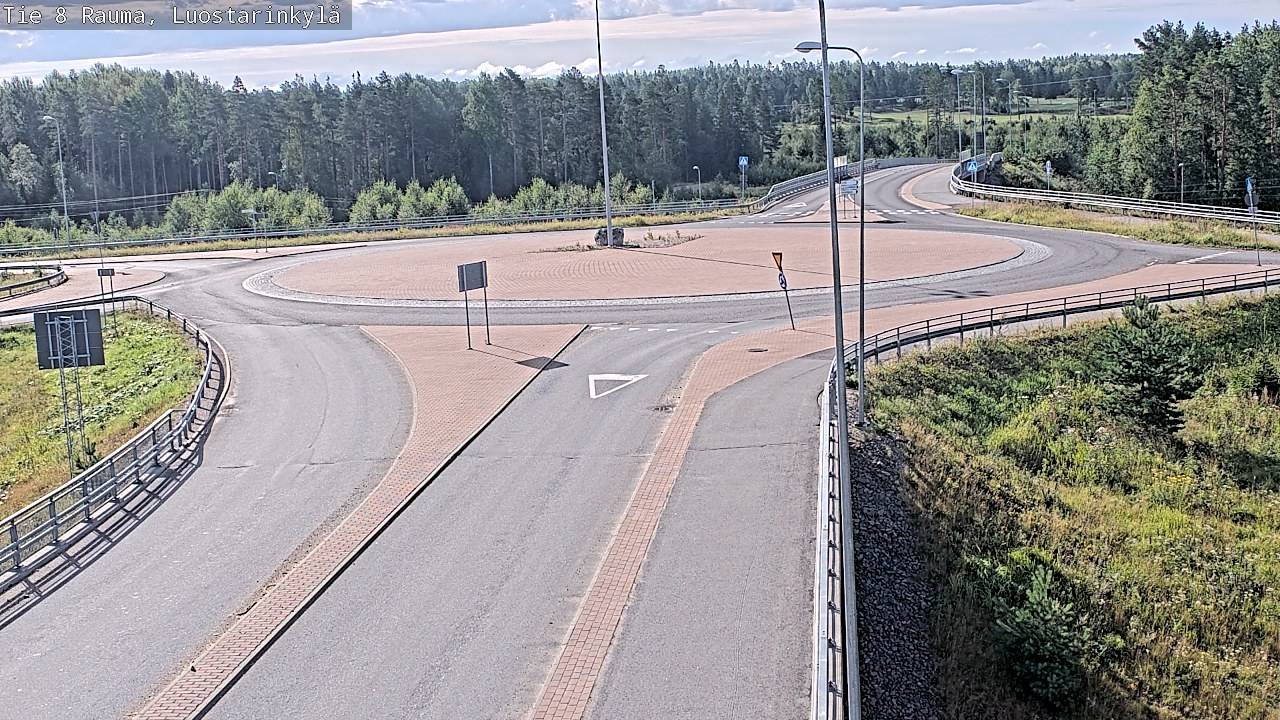 Kelikamerat Kuva Tie 8 Rauma, Luostarinkylä, Rauma, Satakunta