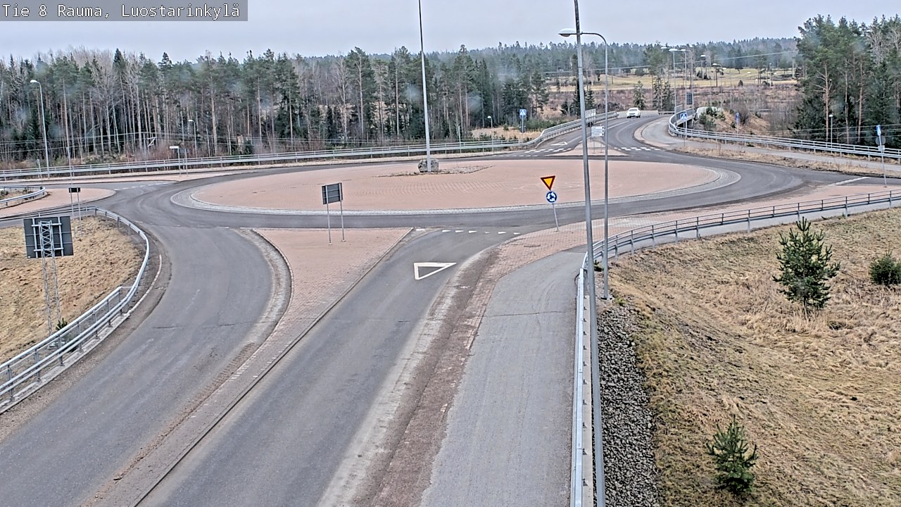 Weather Camera Image Road 8 Rauma, Luostarinkylä, Rauma, Satakunta