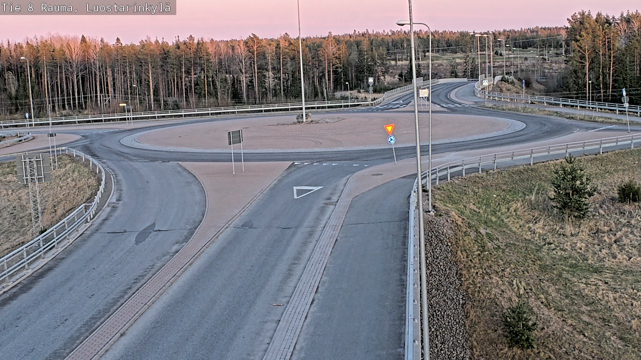 Kelikamerat Kuva Tie 8 Rauma, Luostarinkylä, Rauma, Satakunta