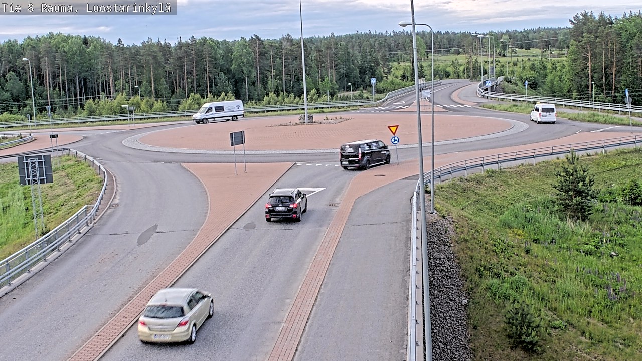 Kelikamerat Kuva Tie 8 Rauma, Luostarinkylä, Rauma, Satakunta