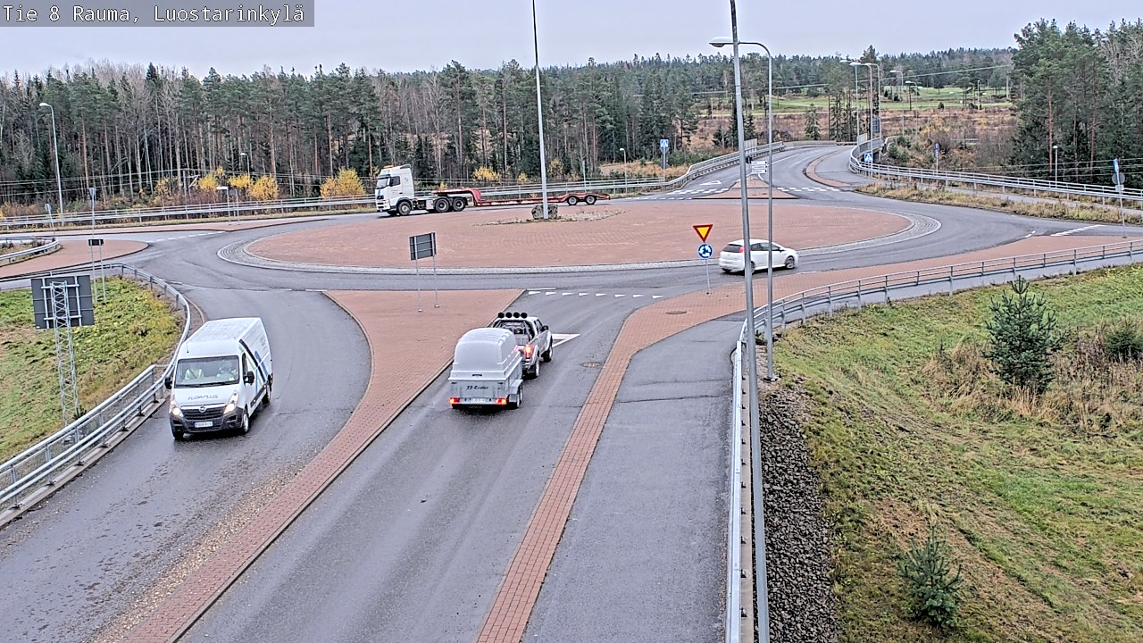 Kelikamerat Kuva Tie 8 Rauma, Luostarinkylä, Rauma, Satakunta