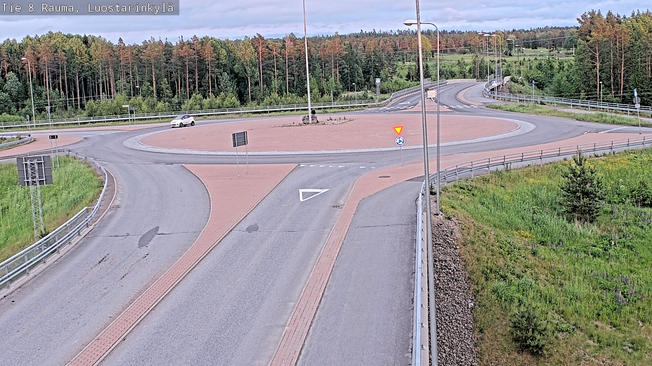 Kelikamerat Kuva Tie 8 Rauma, Luostarinkylä, Rauma, Satakunta