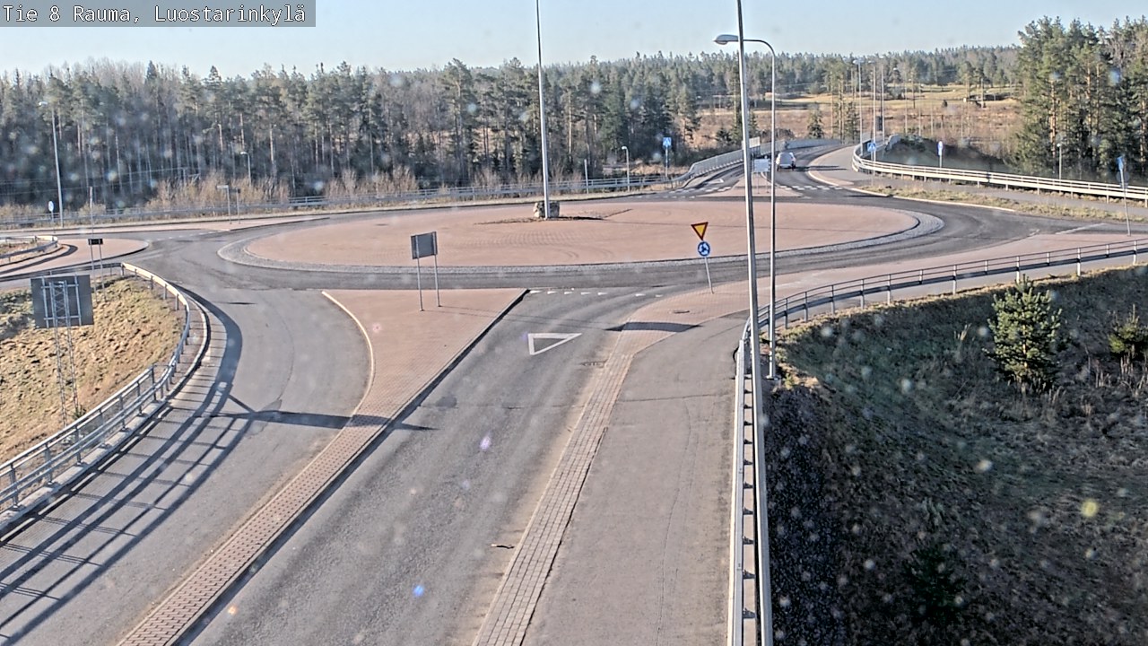 Kelikamerat Kuva Tie 8 Rauma, Luostarinkylä, Rauma, Satakunta