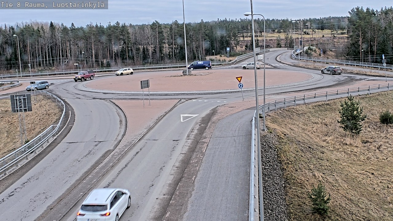 Kelikamerat Kuva Tie 8 Rauma, Luostarinkylä, Rauma, Satakunta