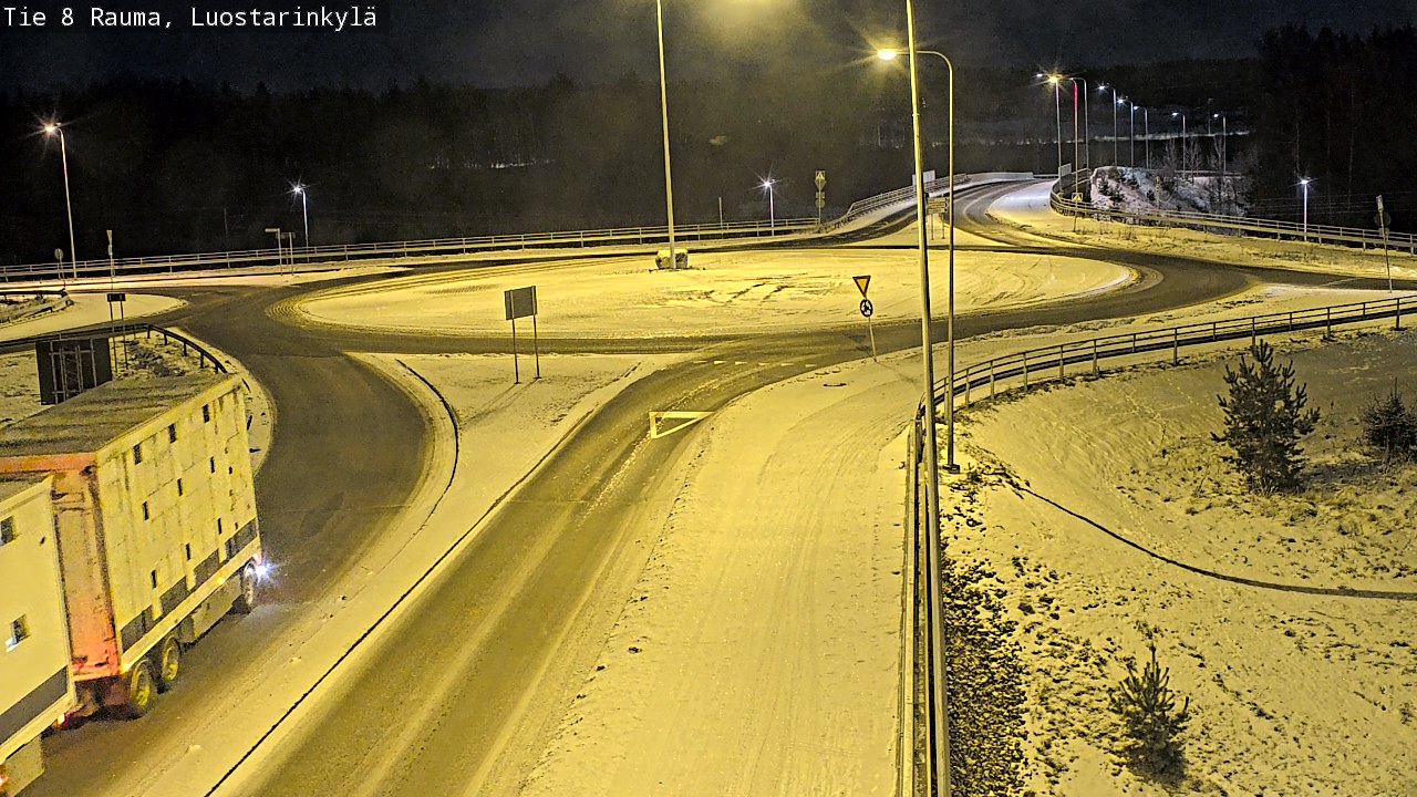 Weather Camera Image Road 8 Rauma, Luostarinkylä, Rauma, Satakunta