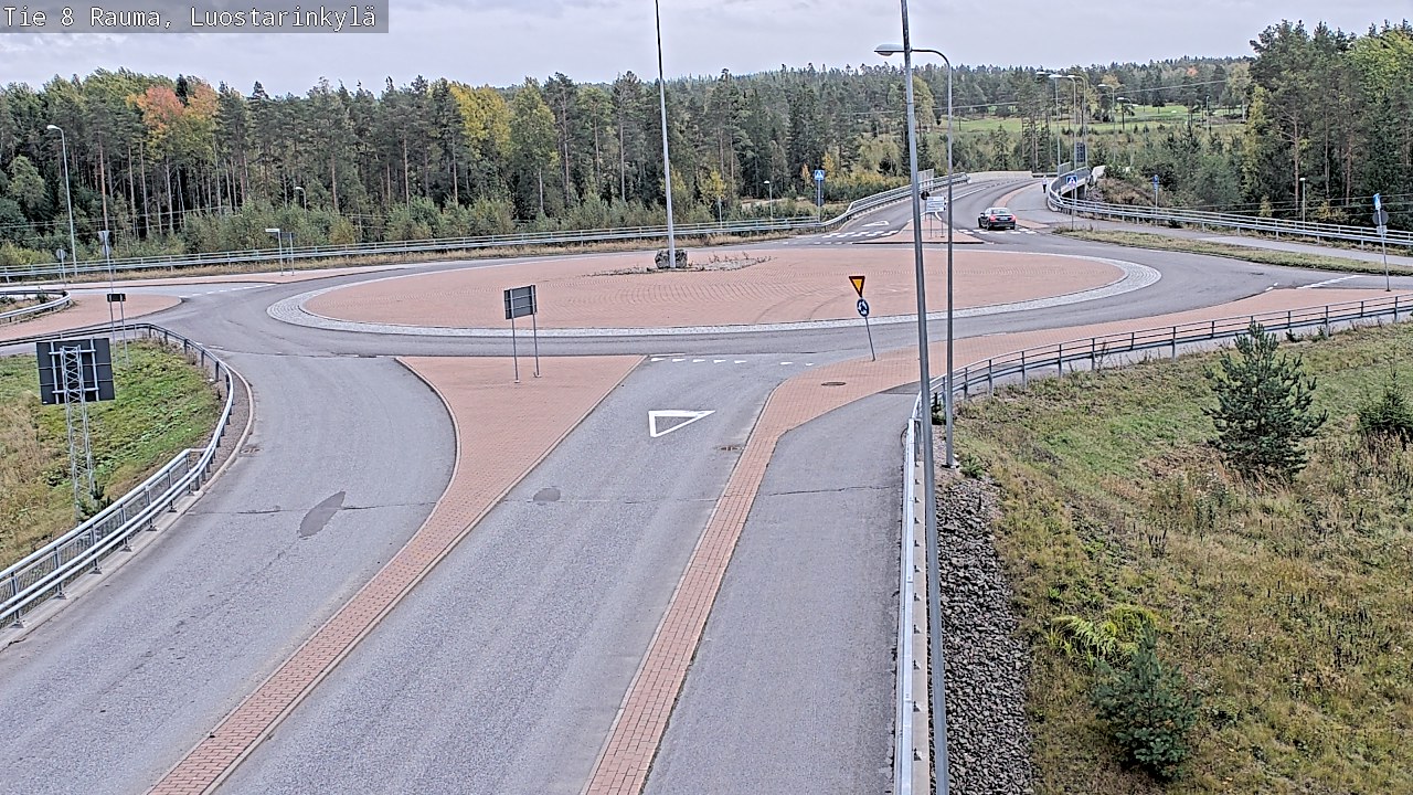 Kelikamerat Kuva Tie 8 Rauma, Luostarinkylä, Rauma, Satakunta