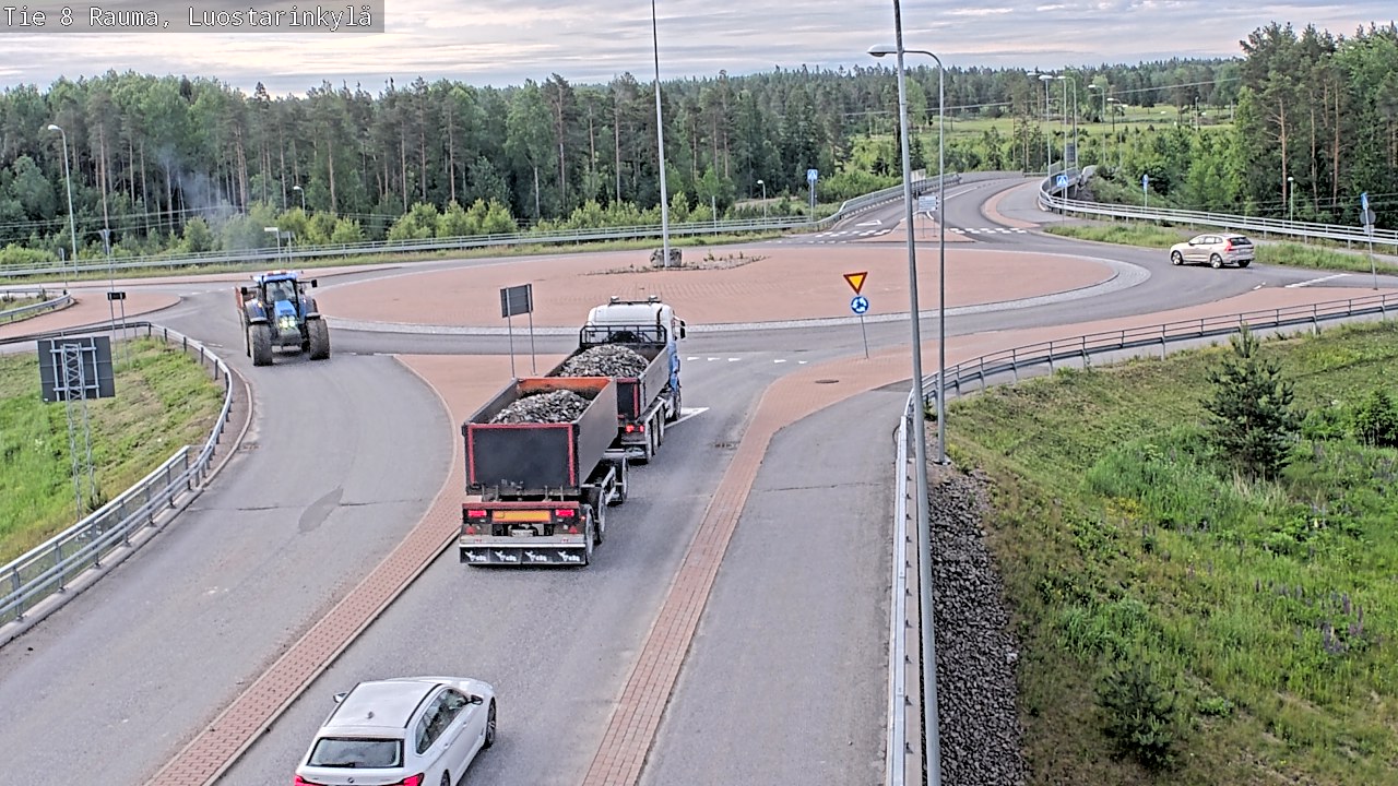 Kelikamerat Kuva Tie 8 Rauma, Luostarinkylä, Rauma, Satakunta