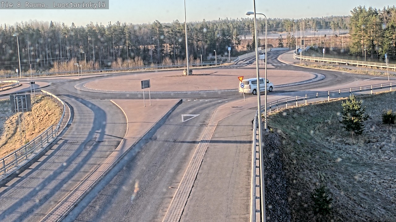 Kelikamerat Kuva Tie 8 Rauma, Luostarinkylä, Rauma, Satakunta