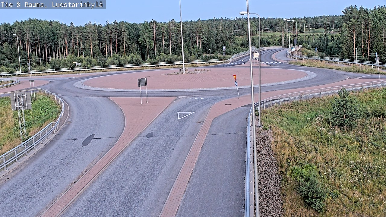 Kelikamerat Kuva Tie 8 Rauma, Luostarinkylä, Rauma, Satakunta