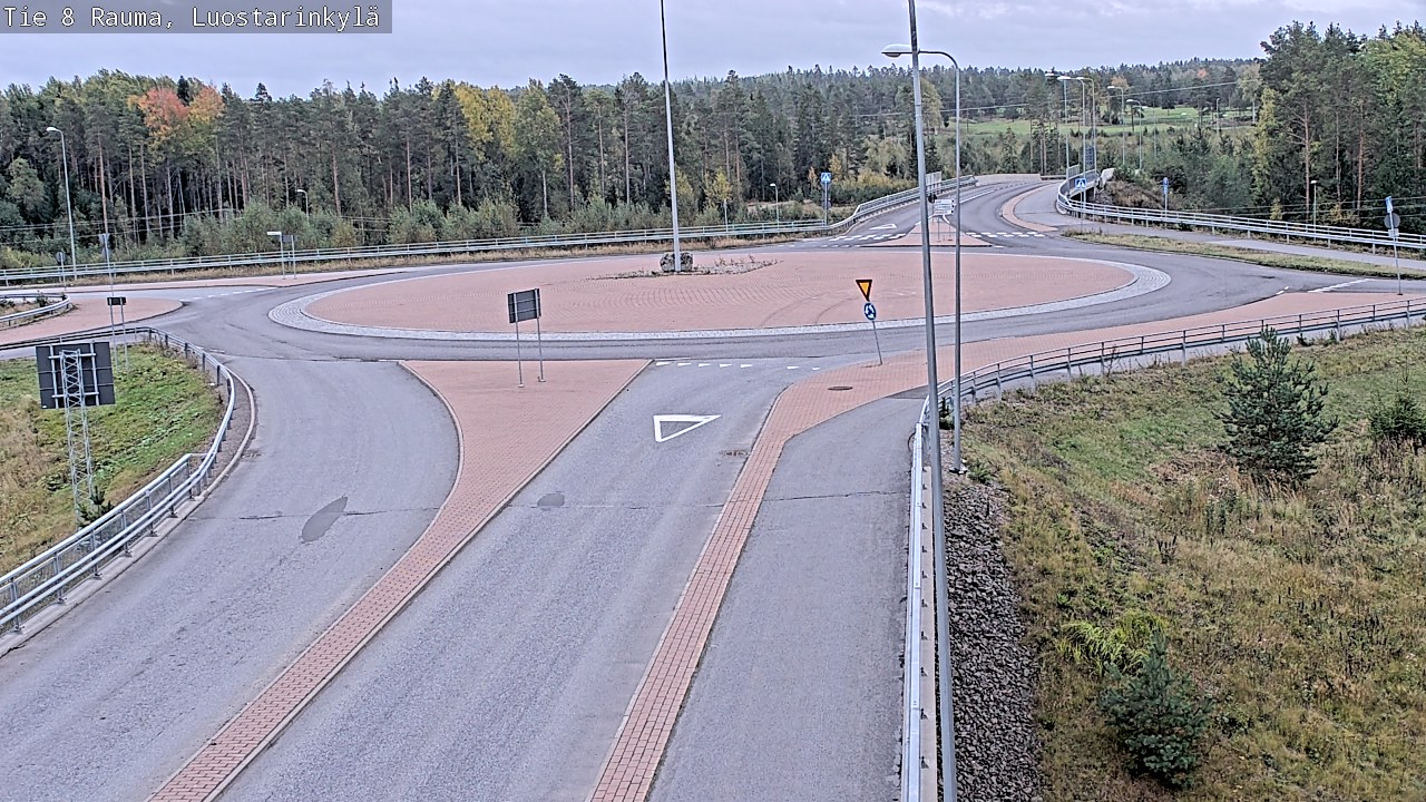 Kelikamerat Kuva Tie 8 Rauma, Luostarinkylä, Rauma, Satakunta