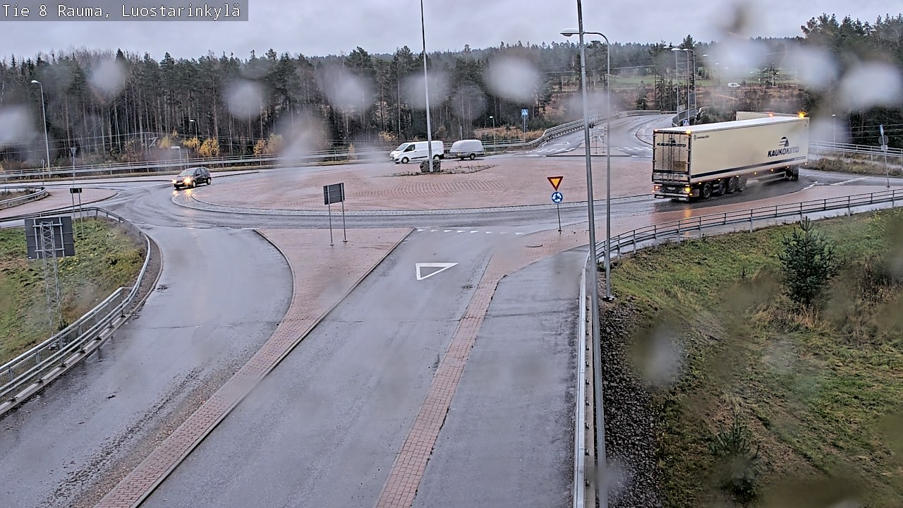 Kelikamerat Kuva Tie 8 Rauma, Luostarinkylä, Rauma, Satakunta