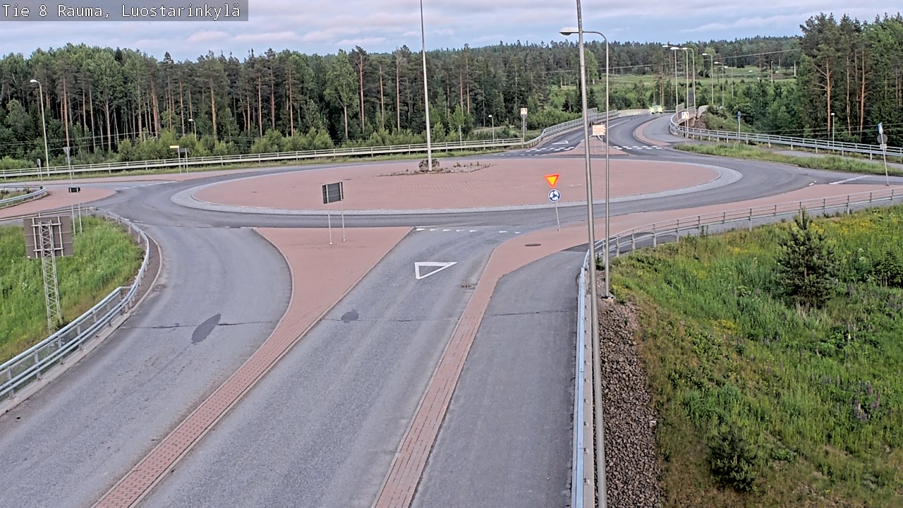 Kelikamerat Kuva Tie 8 Rauma, Luostarinkylä, Rauma, Satakunta