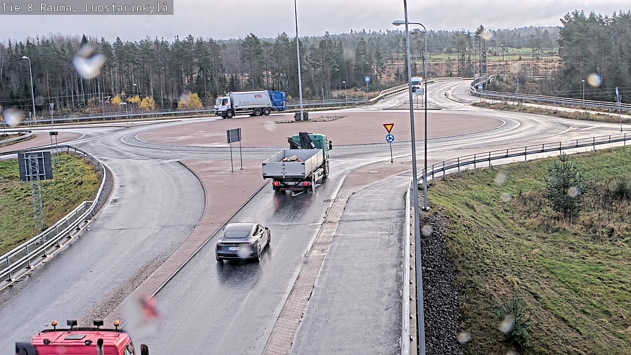 Kelikamerat Kuva Tie 8 Rauma, Luostarinkylä, Rauma, Satakunta