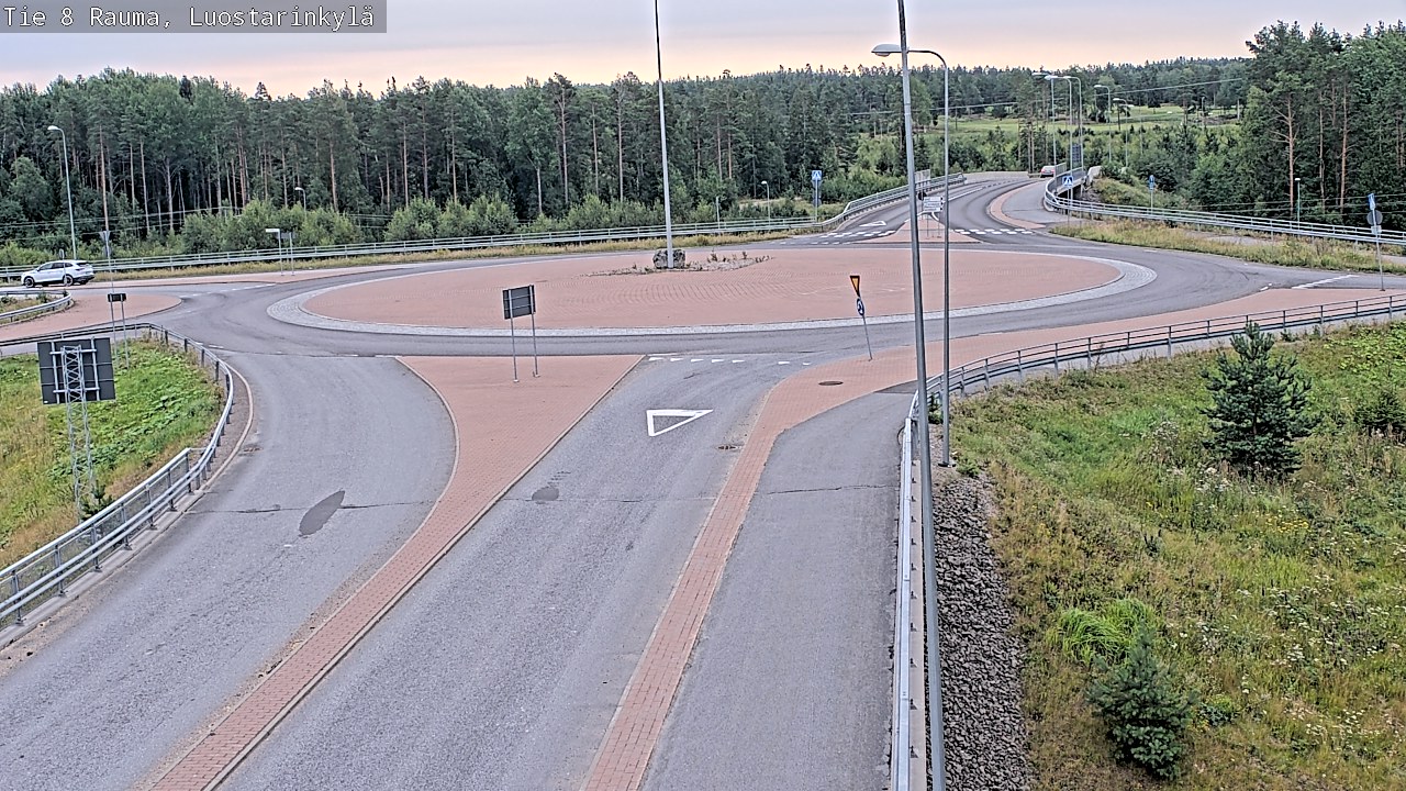Weather Camera Image Road 8 Rauma, Luostarinkylä, Rauma, Satakunta