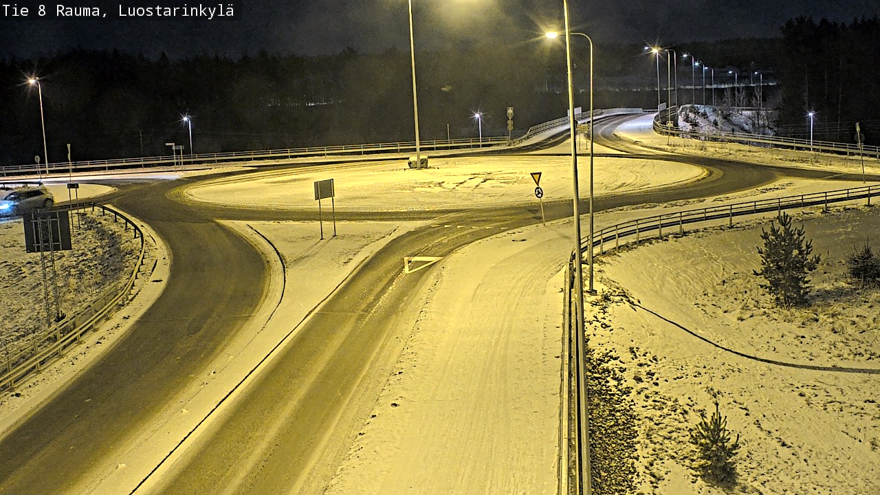 Weather Camera Image Road 8 Rauma, Luostarinkylä, Rauma, Satakunta