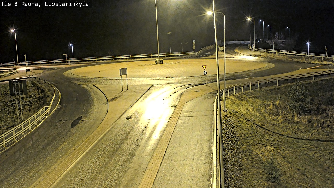 Weather Camera Image Road 8 Rauma, Luostarinkylä, Rauma, Satakunta