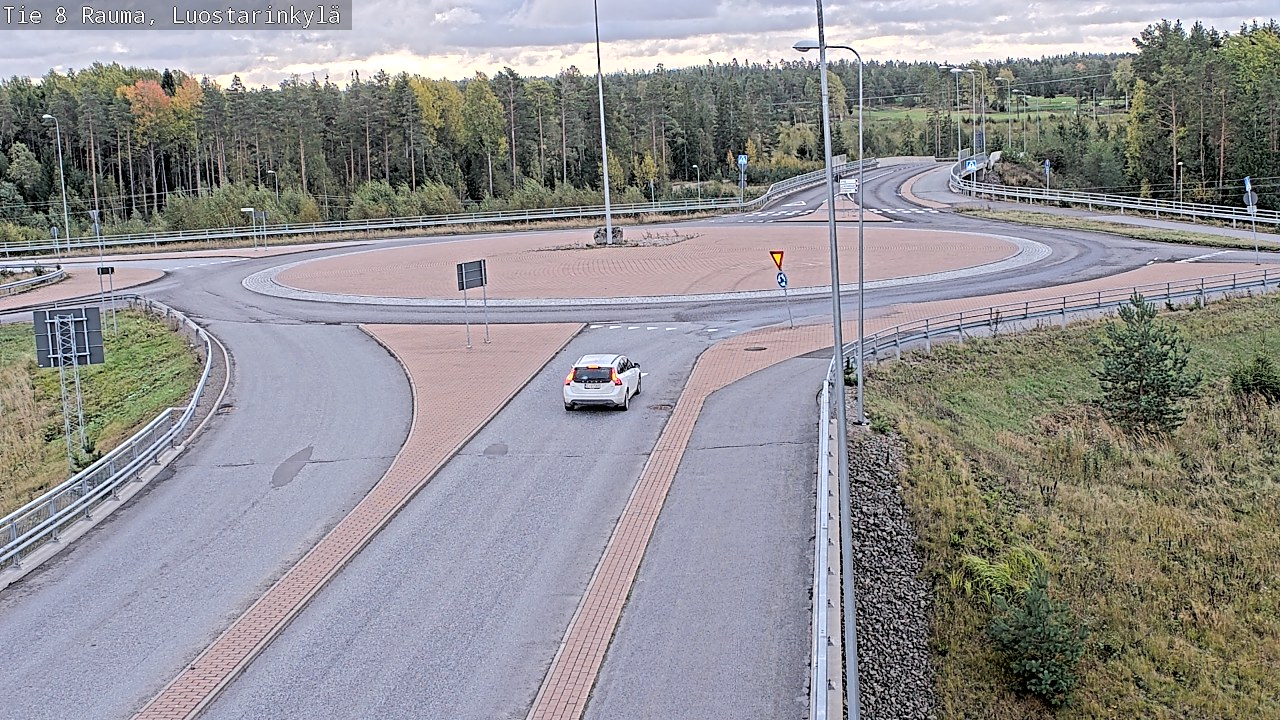 Weather Camera Image Road 8 Rauma, Luostarinkylä, Rauma, Satakunta