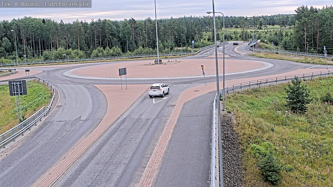 Weather Camera Image Road 8 Rauma, Luostarinkylä, Rauma, Satakunta