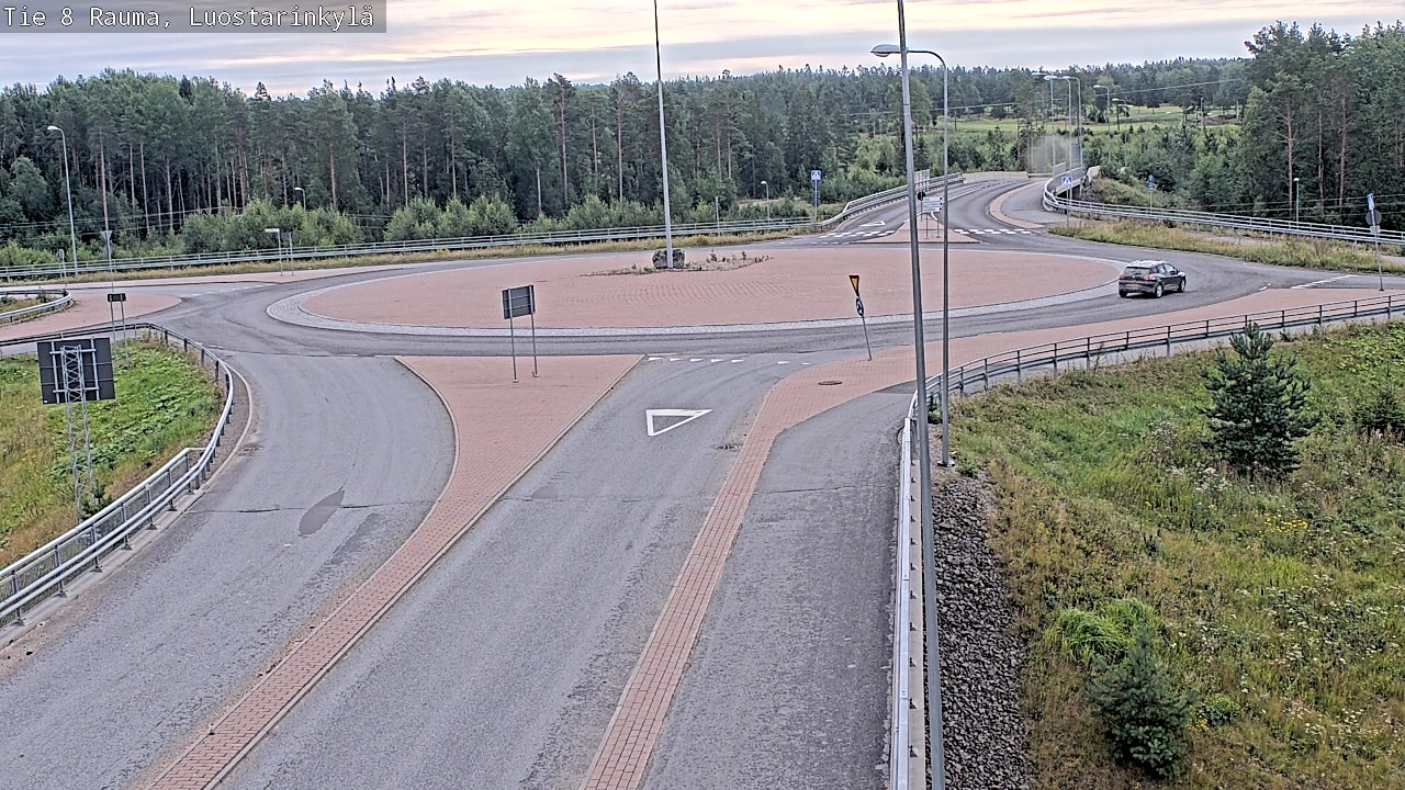 Weather Camera Image Road 8 Rauma, Luostarinkylä, Rauma, Satakunta