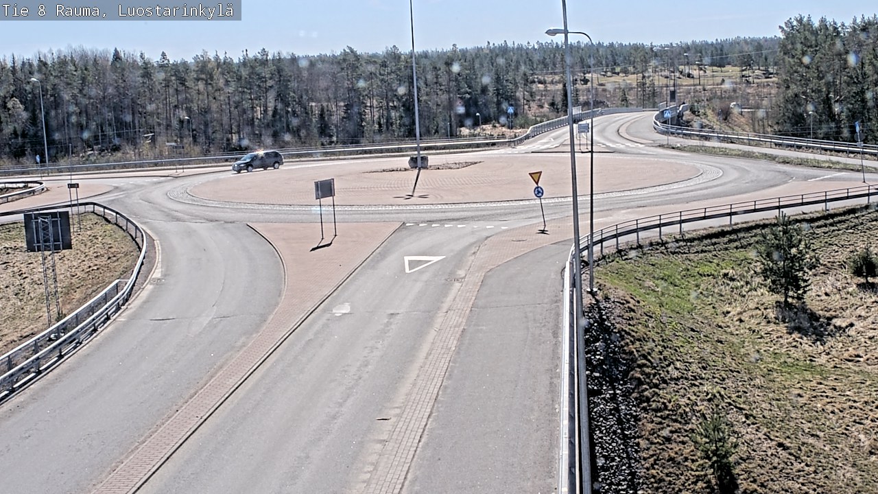Kelikamerat Kuva Tie 8 Rauma, Luostarinkylä, Rauma, Satakunta