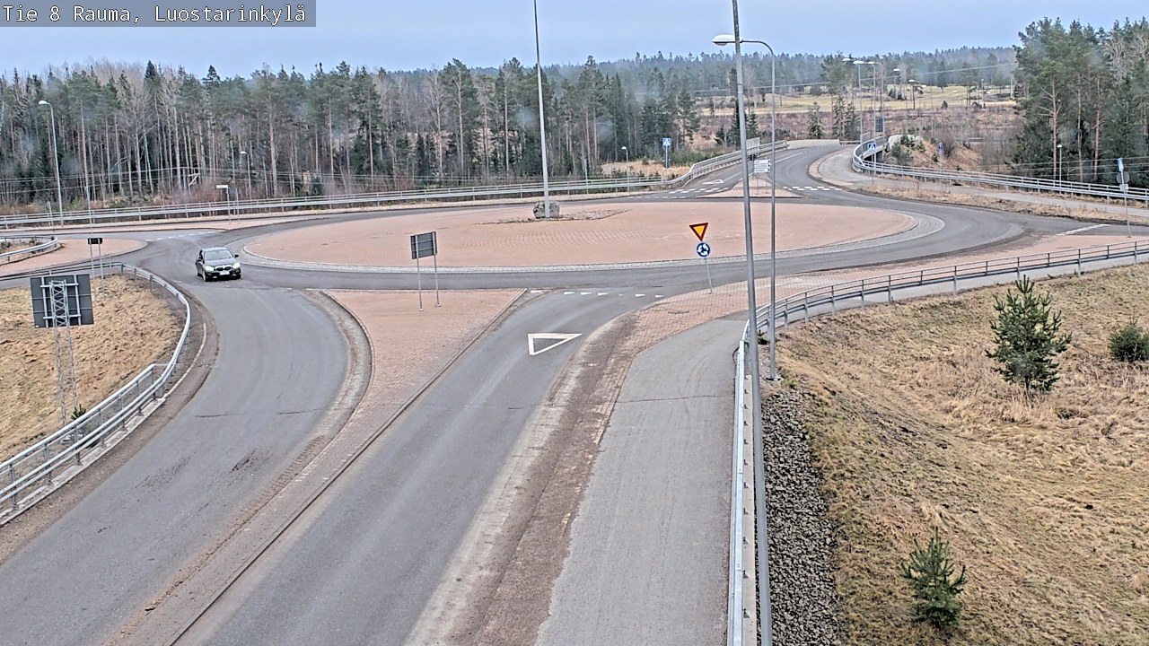 Kelikamerat Kuva Tie 8 Rauma, Luostarinkylä, Rauma, Satakunta