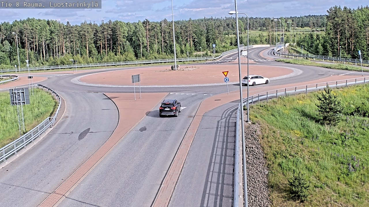 Kelikamerat Kuva Tie 8 Rauma, Luostarinkylä, Rauma, Satakunta