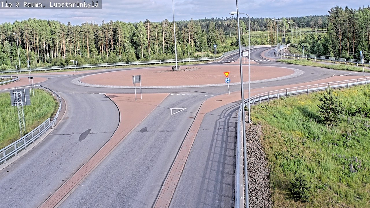 Kelikamerat Kuva Tie 8 Rauma, Luostarinkylä, Rauma, Satakunta