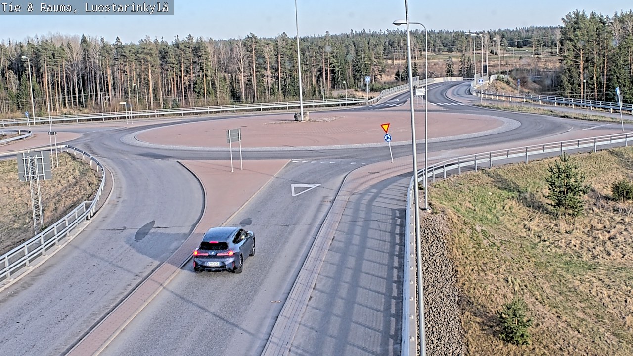 Weather Camera Image Road 8 Rauma, Luostarinkylä, Rauma, Satakunta