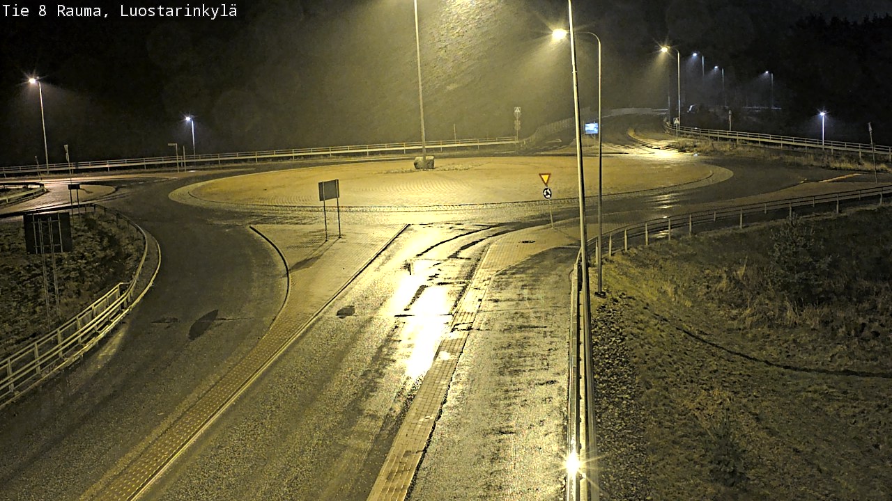 Weather Camera Image Road 8 Rauma, Luostarinkylä, Rauma, Satakunta