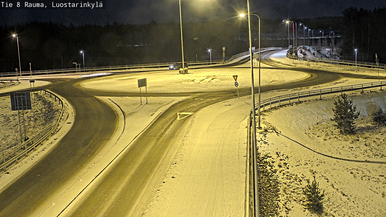 Weather Camera Image Road 8 Rauma, Luostarinkylä, Rauma, Satakunta