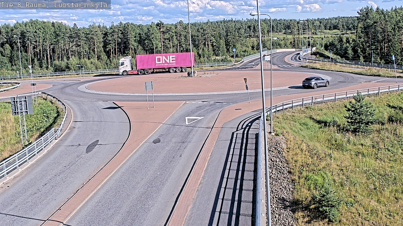 Kelikamerat Kuva Tie 8 Rauma, Luostarinkylä, Rauma, Satakunta