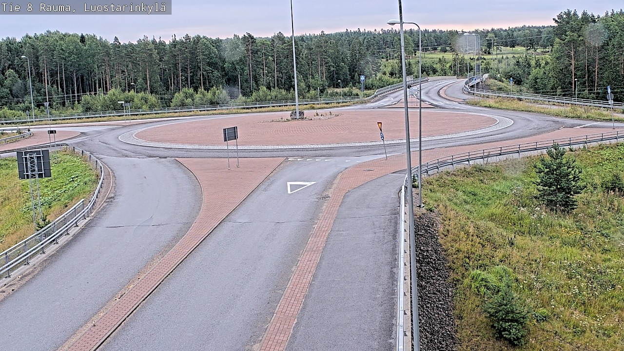 Weather Camera Image Road 8 Rauma, Luostarinkylä, Rauma, Satakunta