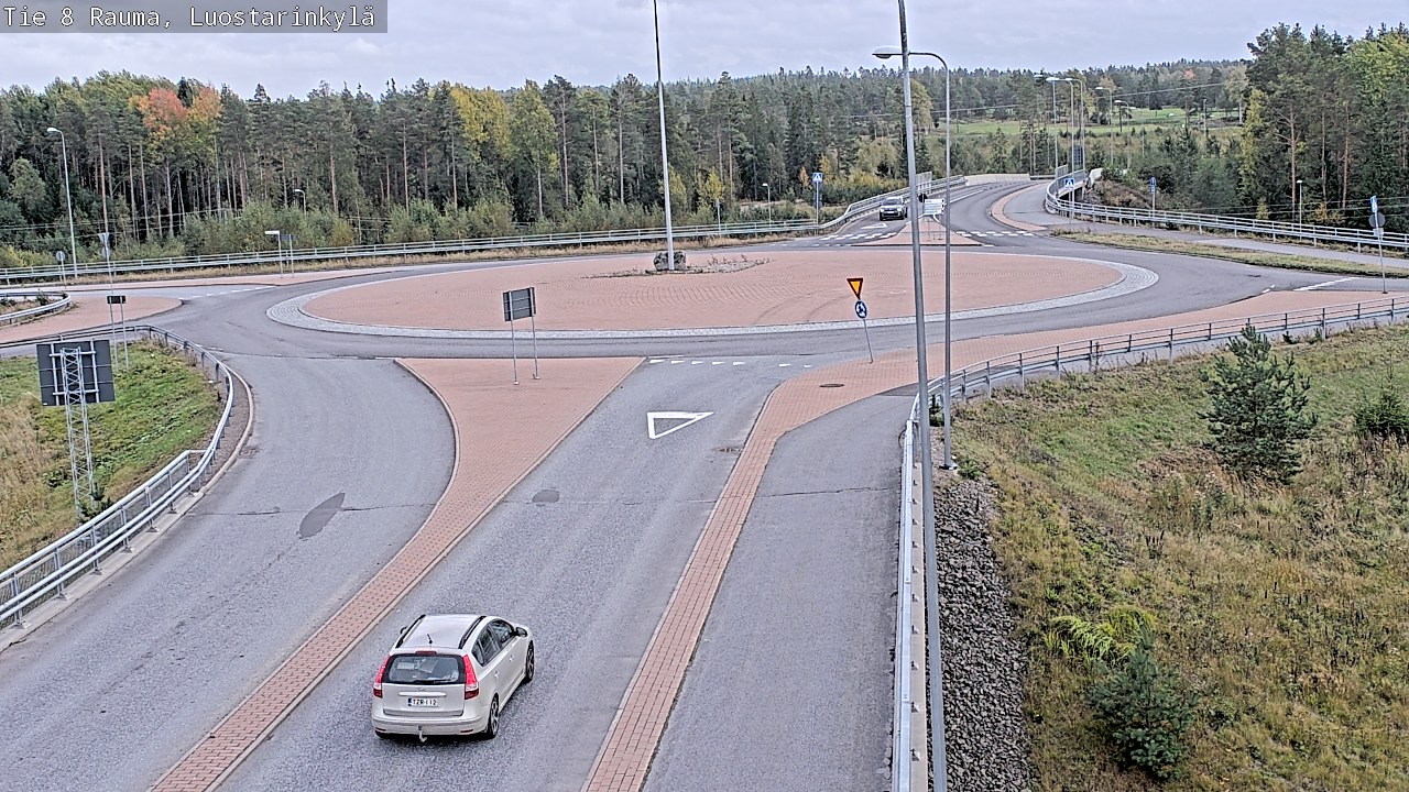 Kelikamerat Kuva Tie 8 Rauma, Luostarinkylä, Rauma, Satakunta