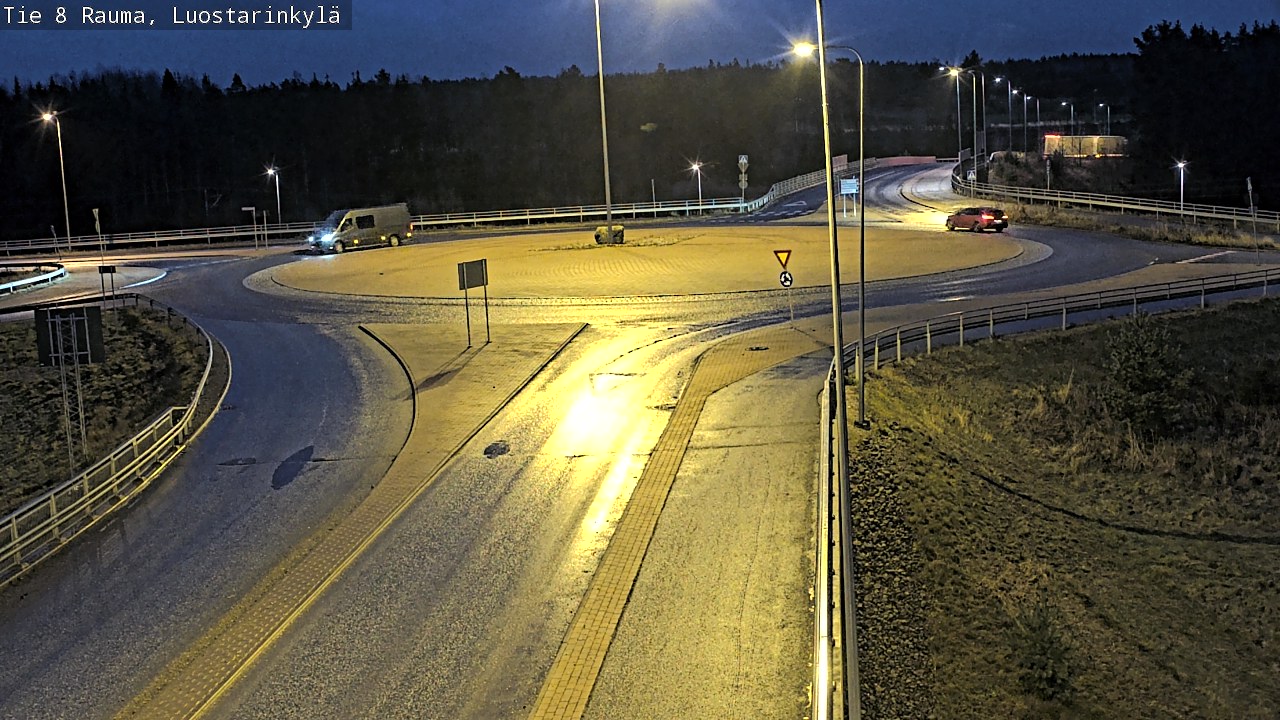 Weather Camera Image Road 8 Rauma, Luostarinkylä, Rauma, Satakunta