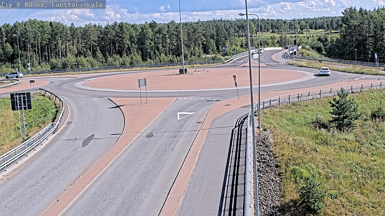 Kelikamerat Kuva Tie 8 Rauma, Luostarinkylä, Rauma, Satakunta