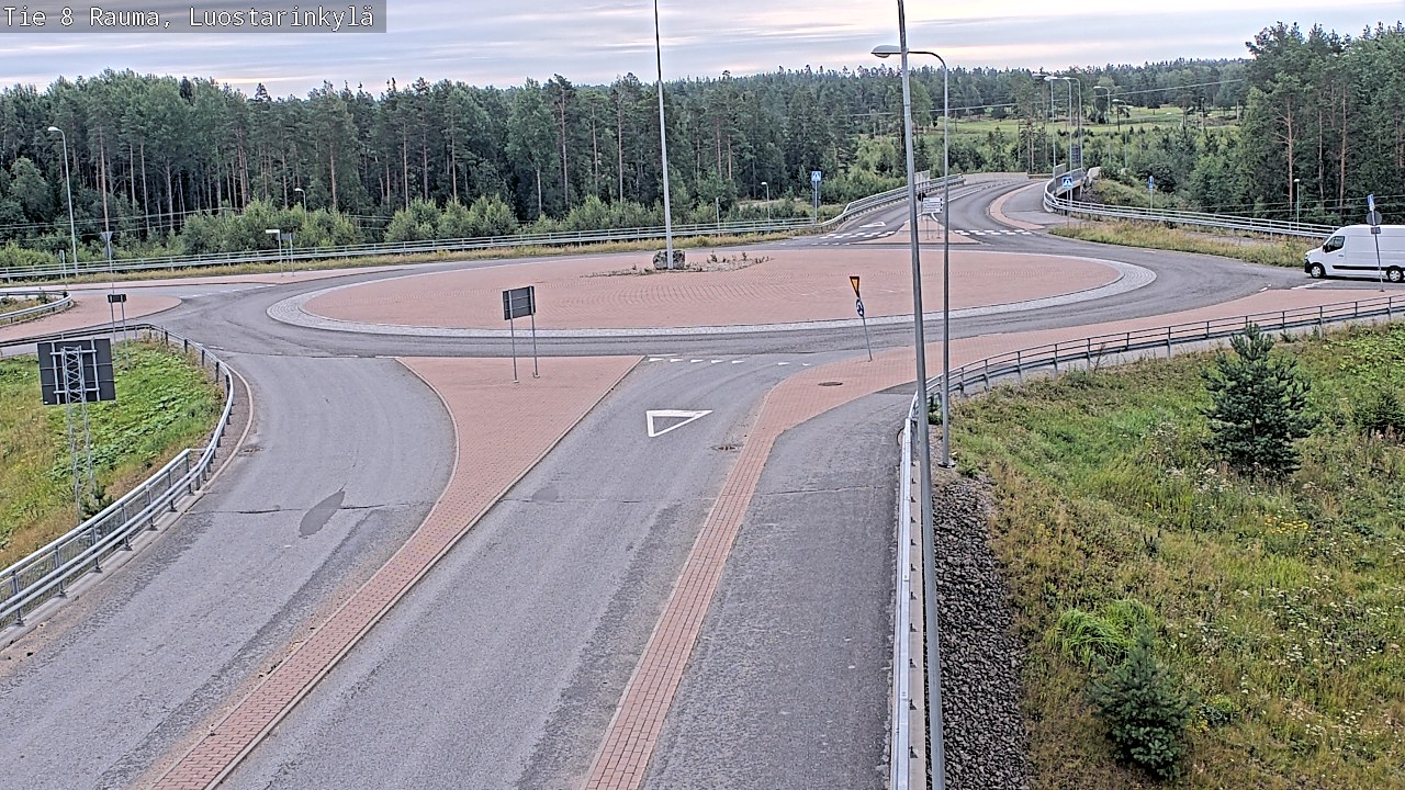 Weather Camera Image Road 8 Rauma, Luostarinkylä, Rauma, Satakunta