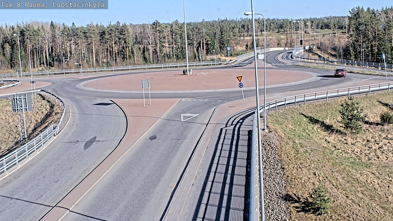 Kelikamerat Kuva Tie 8 Rauma, Luostarinkylä, Rauma, Satakunta
